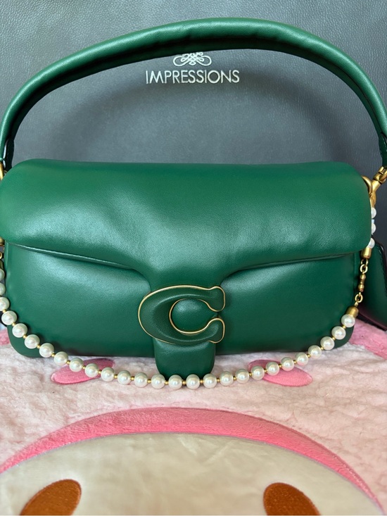 Coach Handbags - coach amazon green pillow tabby (26)
